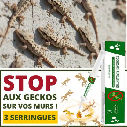 Appât-Gel Anti-Lézards (3 Seringues)
