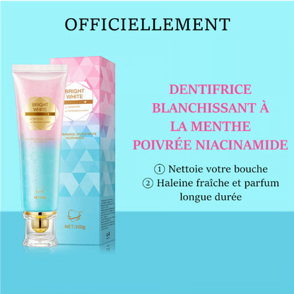 BodyAccel™ : Dentifrice Ultra Blanchissant à la Niacinamide
