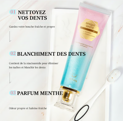BodyAccel™ : Dentifrice Ultra Blanchissant à la Niacinamide
