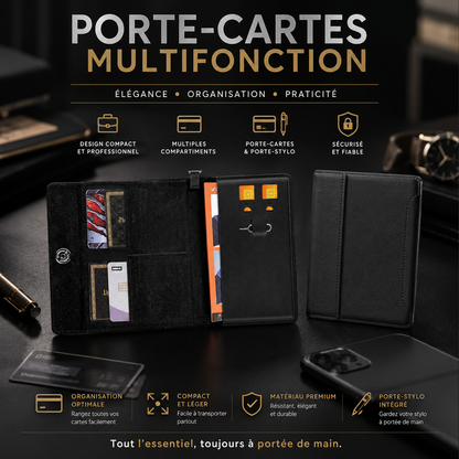 AEROVAULT™ – Porte-Passeport Ultra-Sécurisé