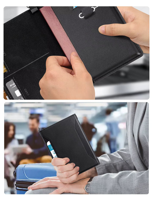 AEROVAULT™ – Porte-Passeport Ultra-Sécurisé